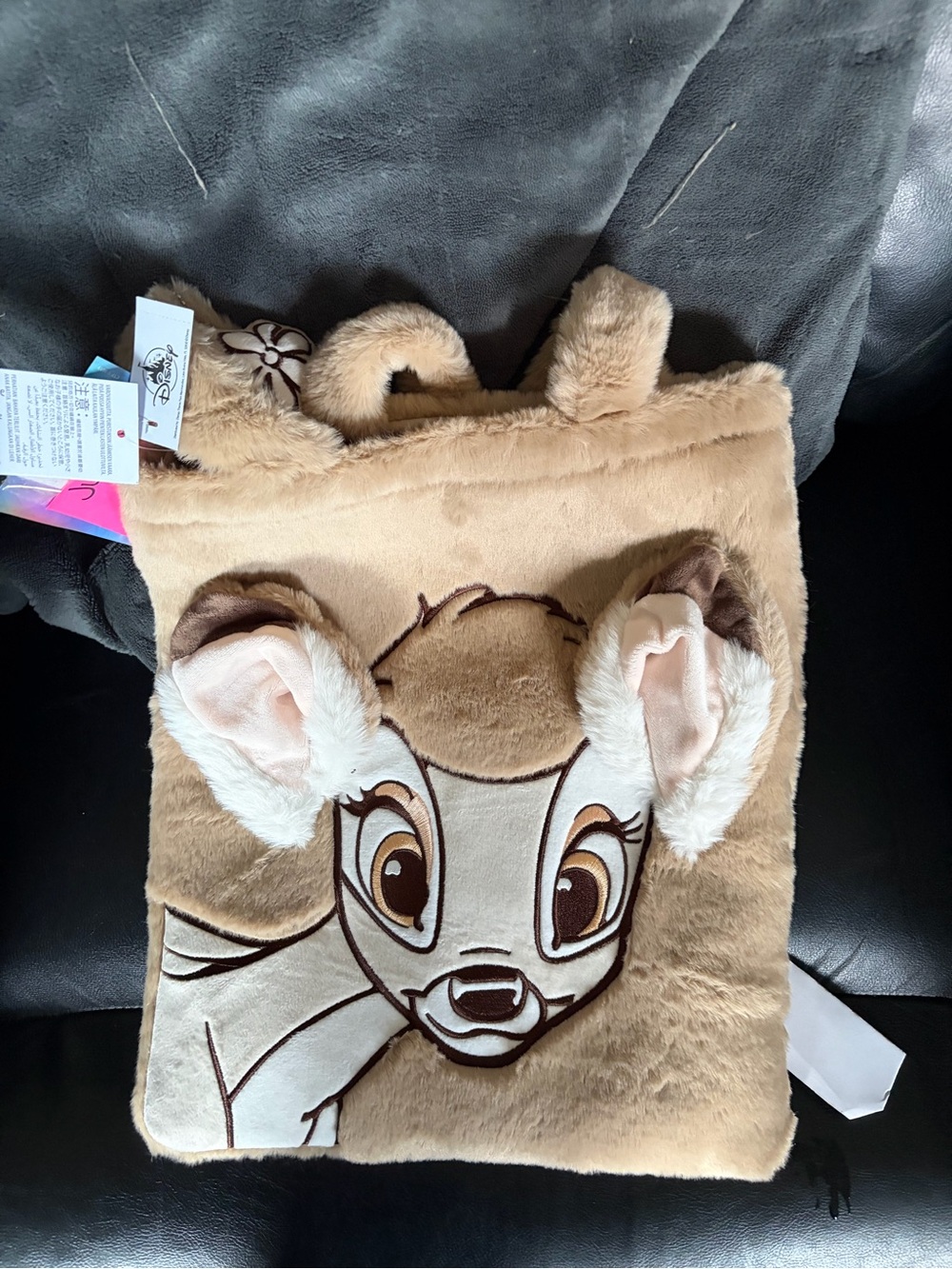 Primark Bambi’s Deer Character Kids Tote Bag in Light Brown